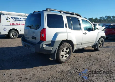 2005 Nissan Xterra S из США, поврежденный, VIN 5N1AN08U05C614447